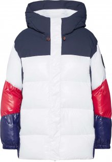 SAVE THE DUCK Zimní bunda \'GIUBBOTTO CAPPUCCIO\' modrá / červená / bílá