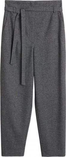 MANGO Kalhoty \'Dietrich\' antracitová