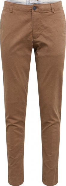 SELECTED HOMME Chino kalhoty hnědá