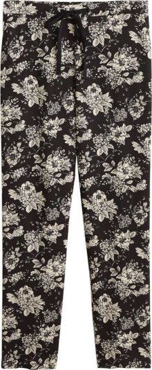 MANGO Kalhoty \'Fluido\' tělová / černá