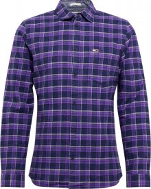 Tommy Jeans Košile \'TJM FLANNEL MULTI CHECK SHIRT\' tmavě modrá / mix barev
