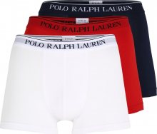 POLO RALPH LAUREN Boxerky \'CLASSIC-3 PACK-TRUNK\' námořnická modř / červená / bílá