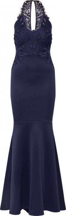 Lipsy Společenské šaty \'REPEAT AC AUG APPLIQUE MAXI DRESS\' námořnická modř