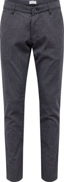 ESPRIT Chino kalhoty \'struct\' šedá