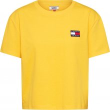 Tommy Jeans Tričko žlutá