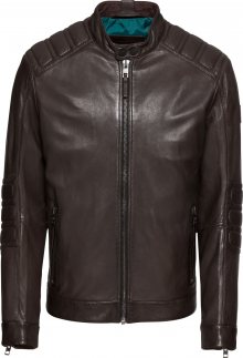 BOSS Přechodná bunda \'Jagson 10213408 01\' čokoládová
