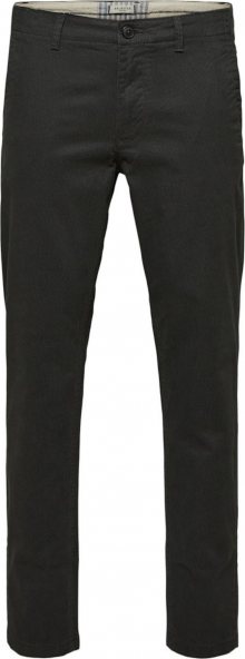SELECTED HOMME Chino kalhoty černá