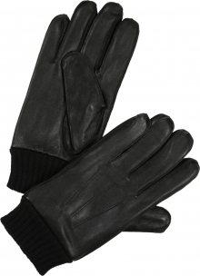 Samsoe Samsoe Prstové rukavice \'Hackney\' černá