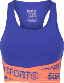 Superdry Sportovní podprsenka královská modrá / broskvová