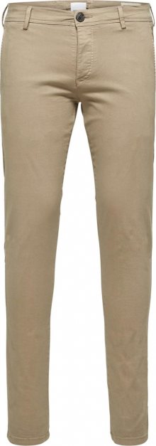 SELECTED HOMME Chino kalhoty \'One Luca Phantom\' režná