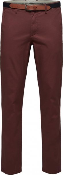 SELECTED HOMME Chino kalhoty \'SLHYARD\' rubínově červená