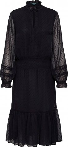 Lauren Ralph Lauren Košilové šaty \'ALROY-LONG SLEEVE-CASUAL DRESS\' černá