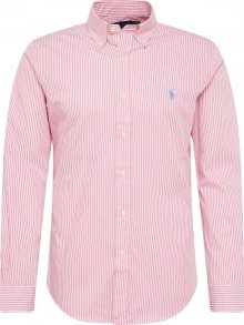 POLO RALPH LAUREN Společenská košile pink / bílá