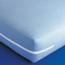 Blancheporte Pružný potah na matrace, výška matrace 25 cm modrá 60x120cm