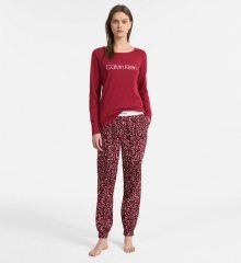Dámské pyžamo QS6154-MZY červená - Calvin Klein červená XS