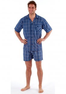 Pánské pyžamo Fordville MN000090  M Modrá