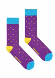 Ponožky M COLOR fialová 43