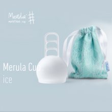 Merula Menstruační kalíšek Ice barva bílá velikost univerzální