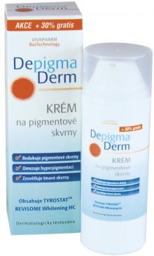 Vivaco Krém na pigmentové skvrny DepigmaDerm VIVAPHARM 50 ml