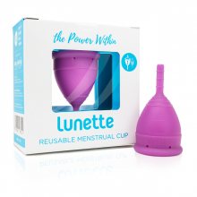 Menstruační kalíšek Lunette velikost 1 Cynthia tmavě růžová