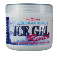 Vivaco Ice gel s eukalyptovým olejem a mentholem VIVAPHARM 500 ml