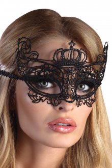 Erotická maska Mask model 7 černá Univerzální