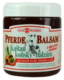 Vivaco VivaPharm Hřejivá bylinná mast s kaštanem koňským PFERDE BALSAM 500 ml