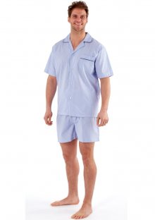 Pánské pyžamo Fordville MN000090  M Sv. modrá
