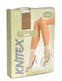 Dámské ponožky Knittex Pepe A\'2 béžová/odstín béžové univerzální