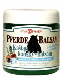 Vivaco VivaPharm PFERDE BALSAM Chladivá bylinná mast s kaštanem koňským 500 ml