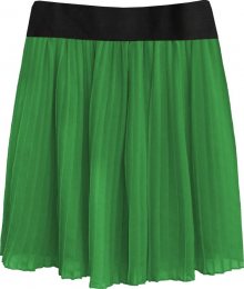Zelená plisovaná mini sukně (9228/3) zelená S (36)