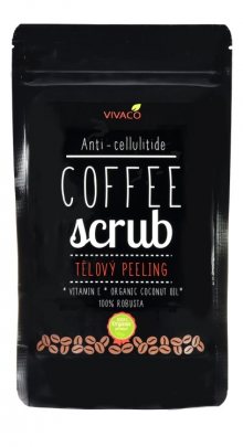 Vivaco Coffee scrub Tělový kávový peeling 220 g
