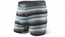 Saxx Ultra Boxer Dark Charcoal Stripe šedé SXBB30FCBC