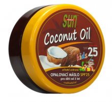 Vivaco Opalovací máslo s kokosovým olejem pro děti SPF 25 SUN VITAL 200 ml