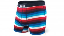 Saxx Ultra Boxer Brief Fly Navy/Red Cabana Stripe Multicolor SXBB30FNCS