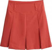 Dámská tenisová sukně v korálové barvě (6157) červená S (36)