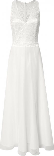 SWING Společenské šaty bílá / krémová
