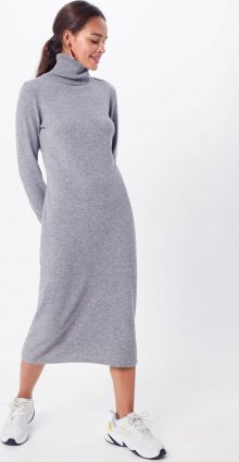 UNITED COLORS OF BENETTON Úpletové šaty šedá