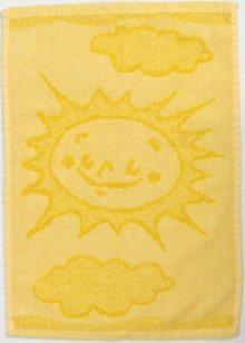 Dětský ručník Sun yellow 30x50 cm | dle fotky | 