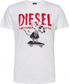 DIESEL Tričko \'DIEGO\' bílá
