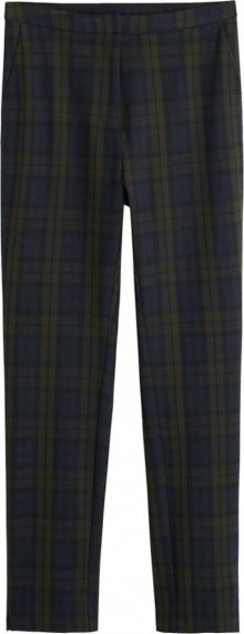 MANGO Kalhoty \'Molly\' námořnická modř / khaki / černá