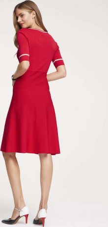 heine Úpletové šaty červená