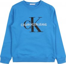 Calvin Klein Jeans Mikina modrá
