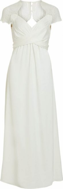 VILA Společenské šaty bílá