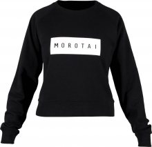 MOROTAI Sportovní mikina \' Large Bloc Logo Sweatshirt \' černá