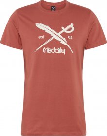 Iriedaily Tričko \'Daily Flag\' rezavě hnědá
