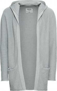 INDICODE JEANS Kardigan \'Graham\' světle šedá