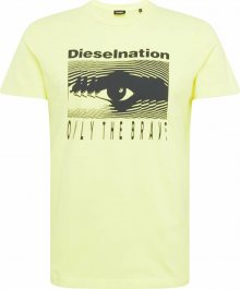 DIESEL Tričko \'DIEGO\' žlutá