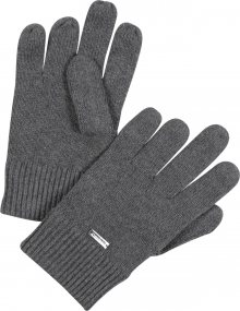 Calvin Klein Prstové rukavice šedá
