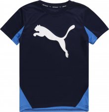 PUMA Funkční tričko \'Cat Graphic Poly\' námořnická modř